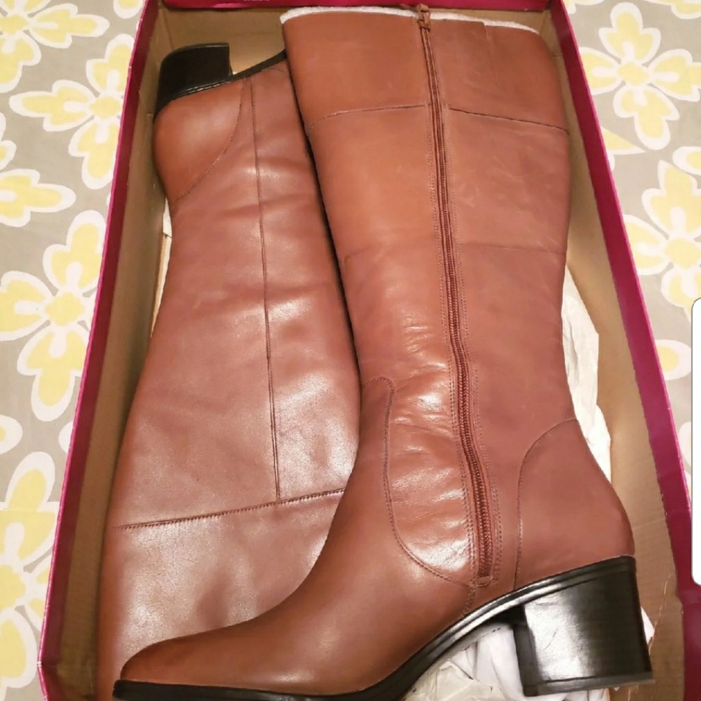 Naturalizer Wide Calf Harbor Knee High Boots